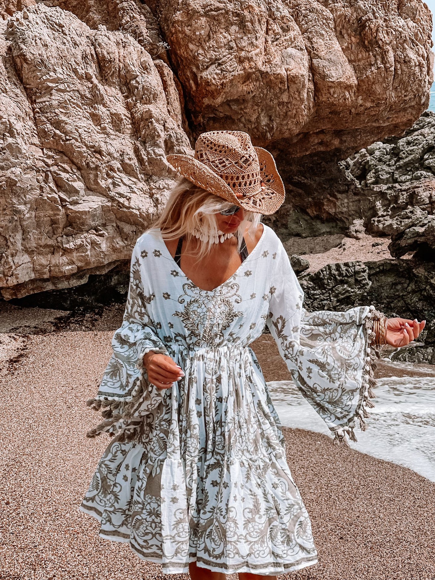 Vestido Alicante 40 - Leoni al Sole by Antica Sartoria