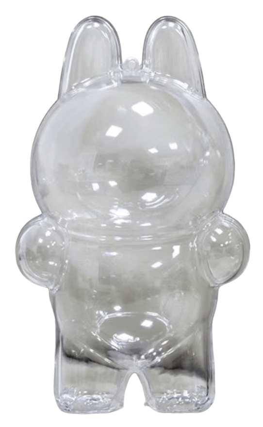 Cubierta Protectora Transparente Compatible con Labubu Modelo Macaron
