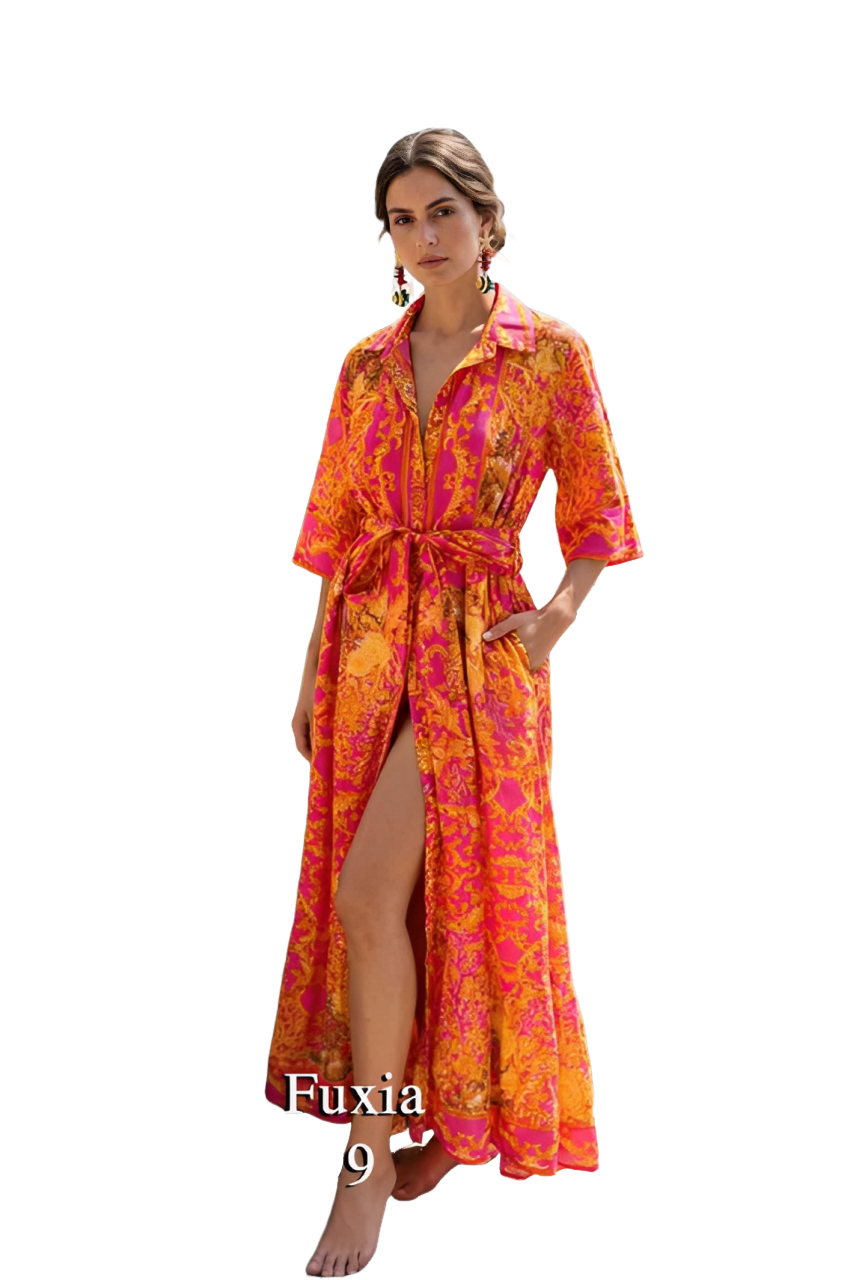 Vestido camisero Sicilia Antica Sartoria