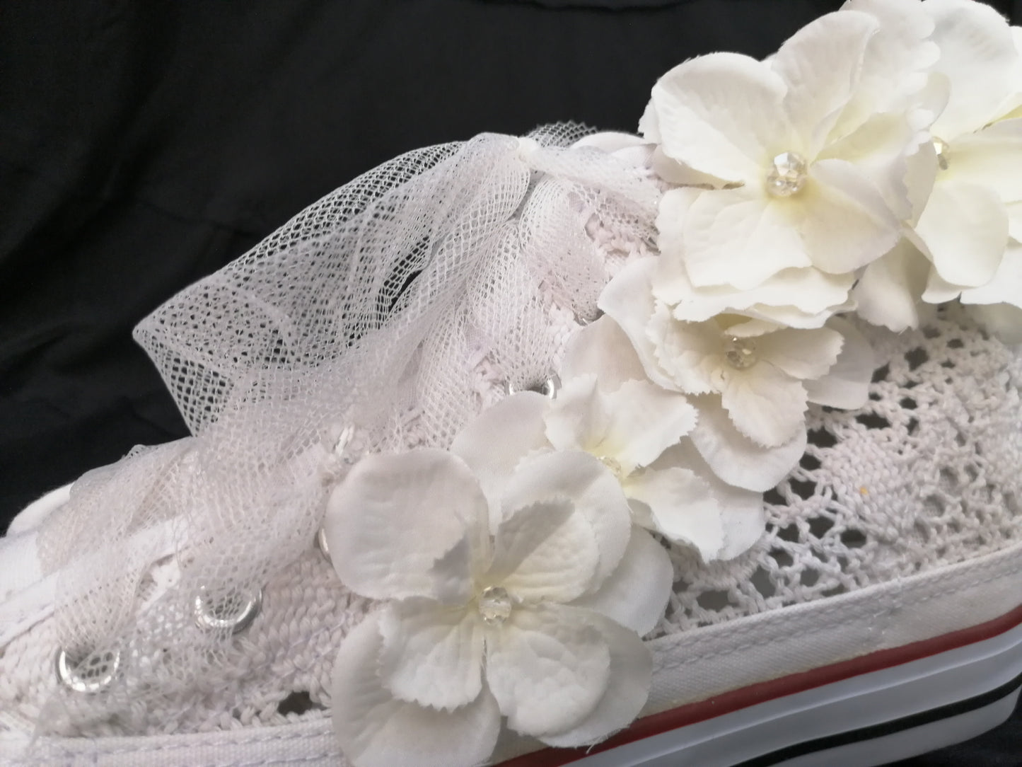 Deportivas basquet para Novias Boho Chic