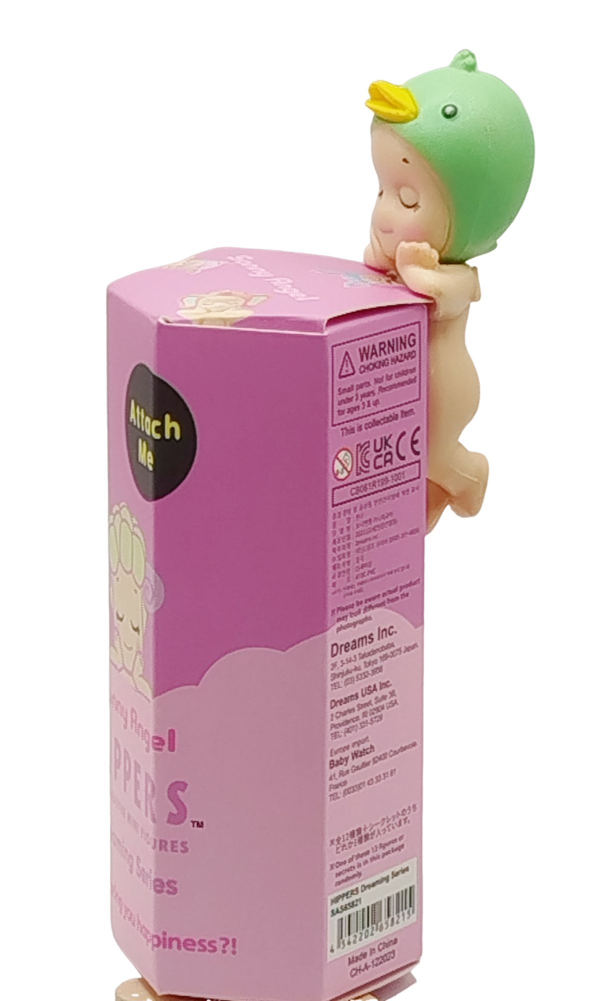 Hipper schlafende Engelfigur fürs Handy. Überraschungsbox mit dekorativer Minipuppe NICHT ORIGINAL