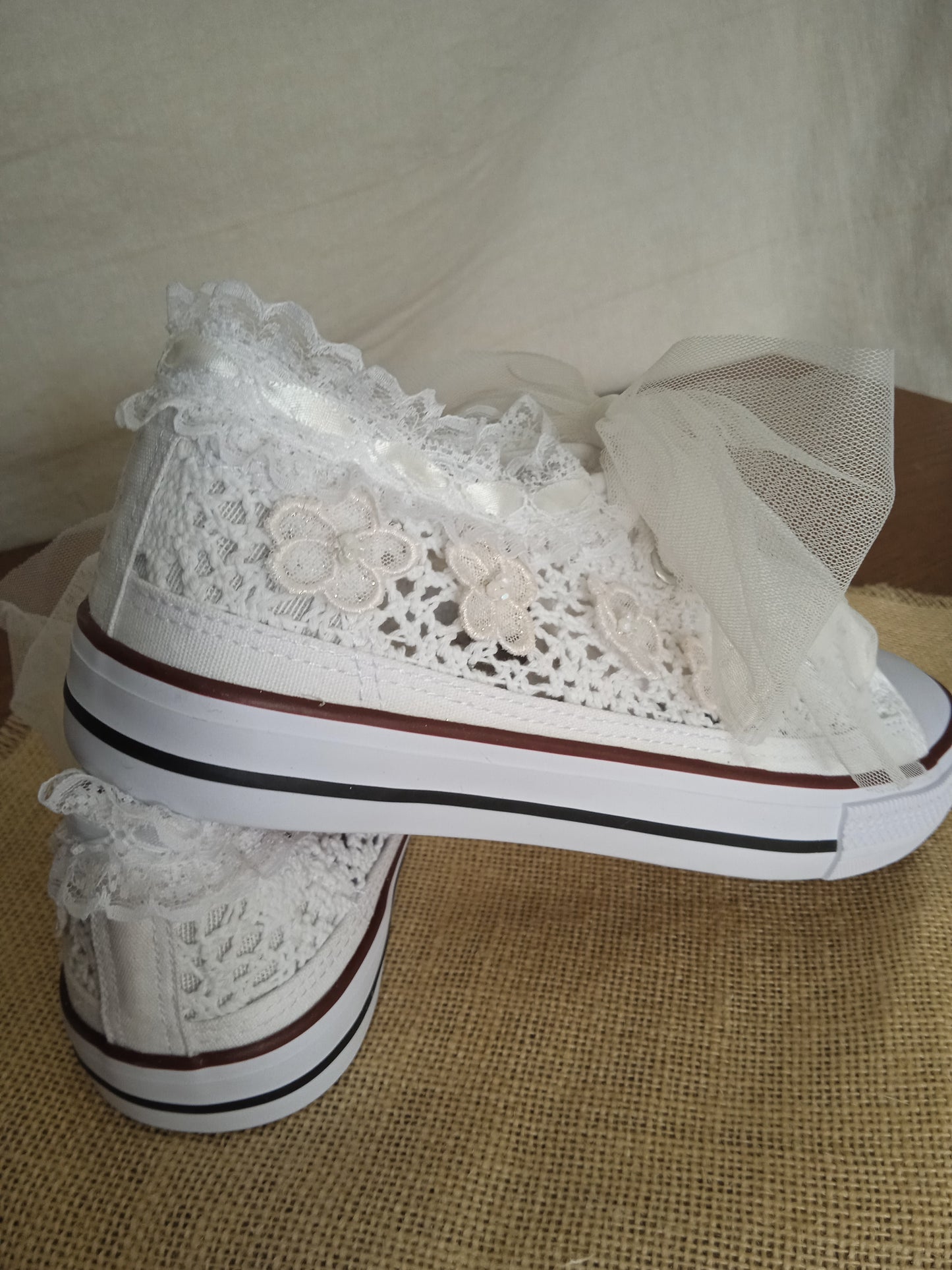 Deportivas bajas para Novias Boho Chic