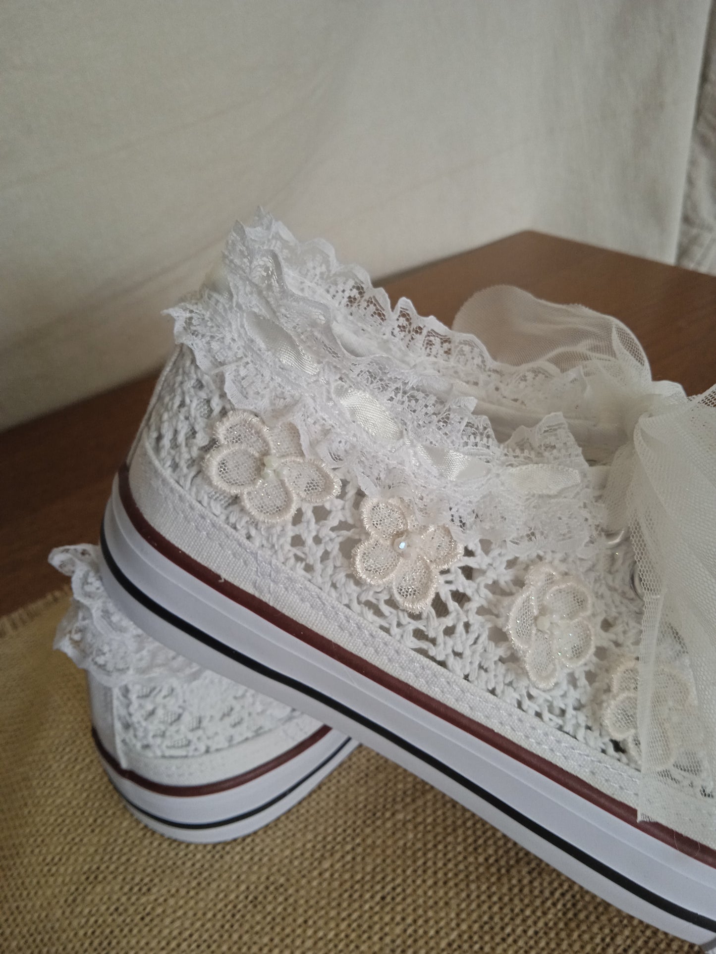 Deportivas bajas para Novias Boho Chic