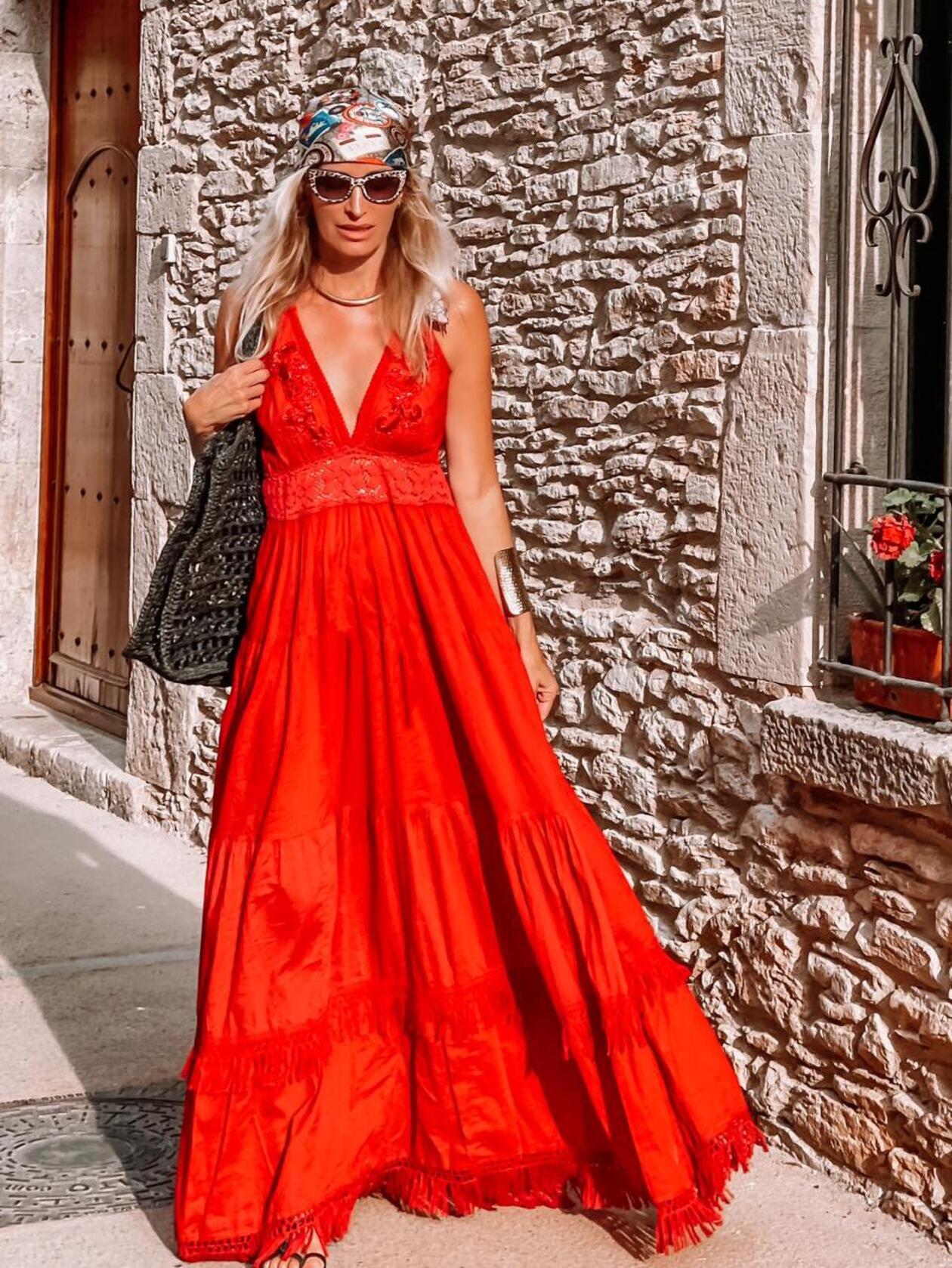 Vestido largo Capri 81 Miro Boho Chic