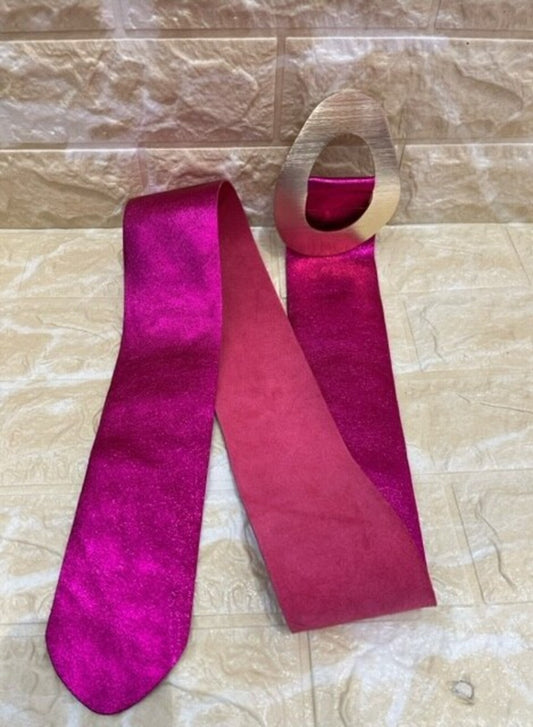 Cinturon piel metalizado - Miro Boho Chic