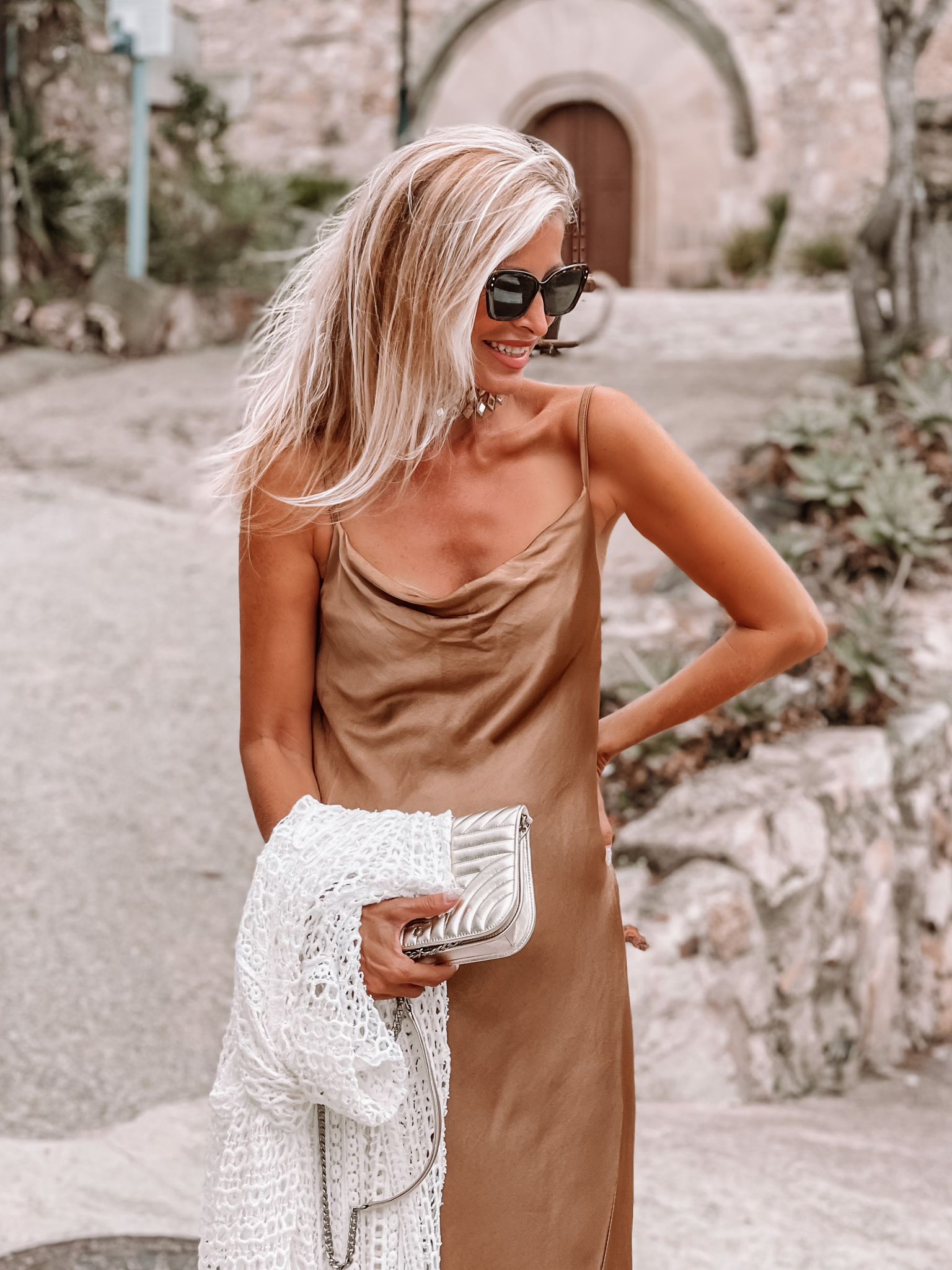 Street Style Outfit Vestido Lencero Comprar Vestido Lencero