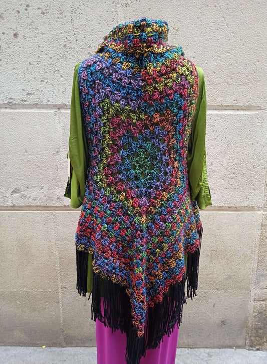 Chaleco Jamaica Negro 23 Miro Boho Chic