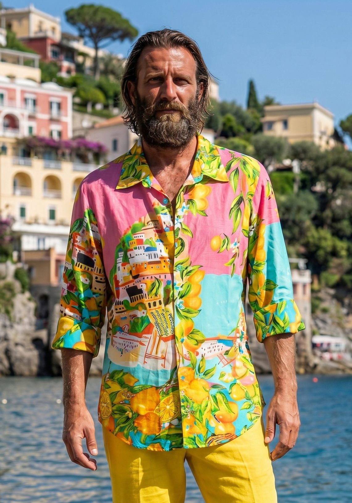 Amalfi 75 Antica Sartoria Hemd