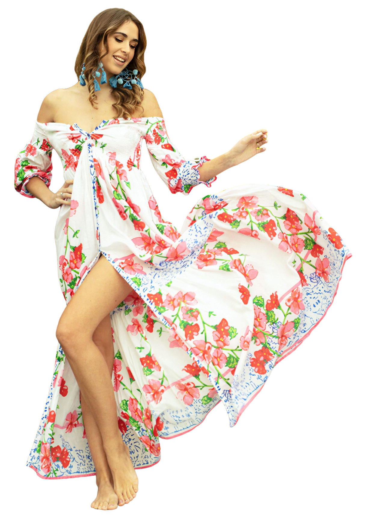 Sorrento-Kleid – Leoni al Sole von Antica Sartoria