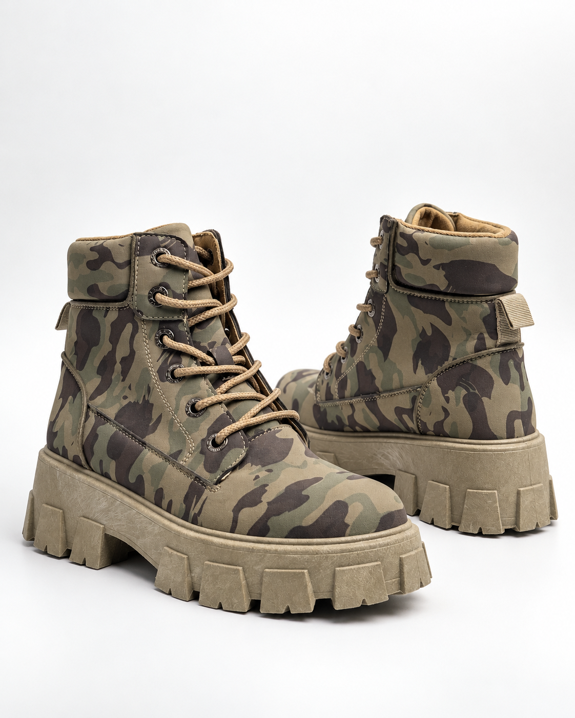 Borcegos Camuflados - Miro Boho Chic