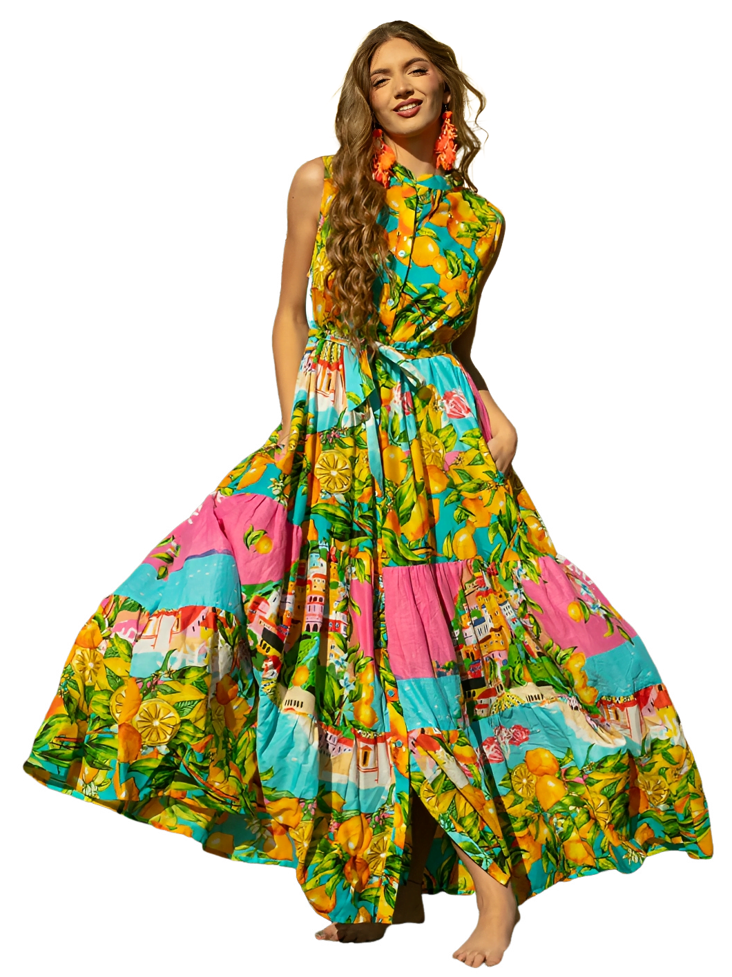 Vestido camisero Cerdeña Antica Sartoria