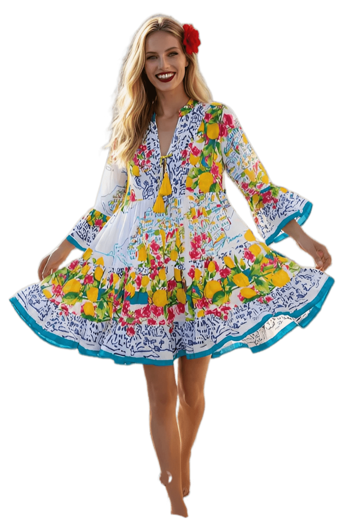 Vestido Napoles - Antica Sartoria