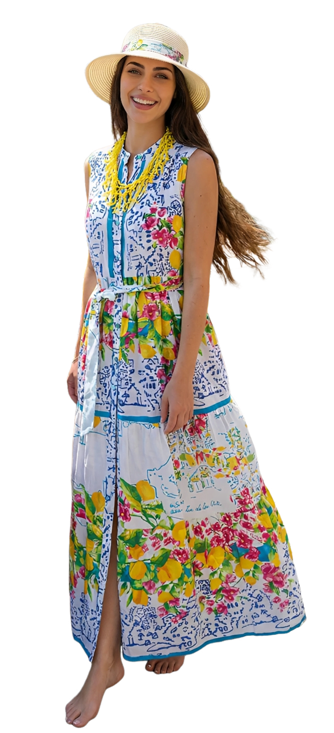 Vestido camisero Cerdeña Antica Sartoria