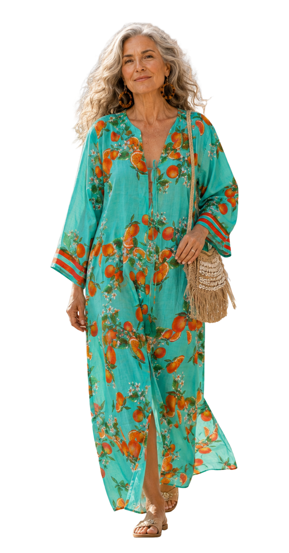 Kaftan Largo algodon - Antica Sartoria by Giacomo Cinque