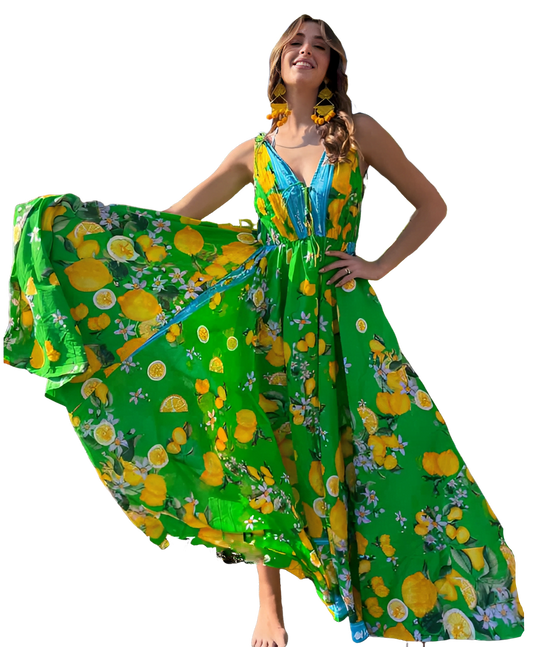 Capri-langes Kleid 81 Miro Boho Chic