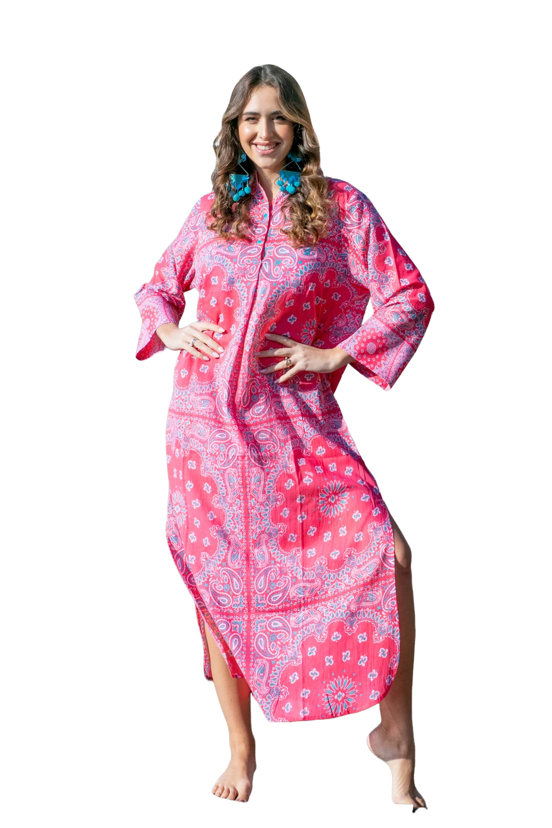 Kaftan Largo algodon - Antica Sartoria by Giacomo Cinque
