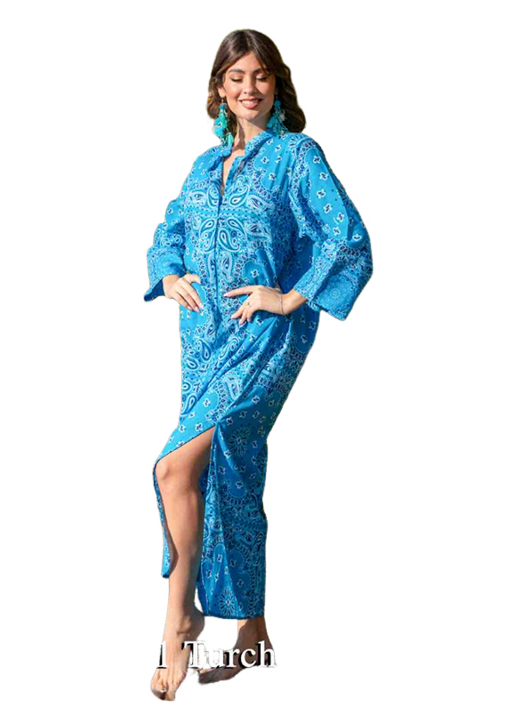 Kaftan Largo algodon - Antica Sartoria by Giacomo Cinque