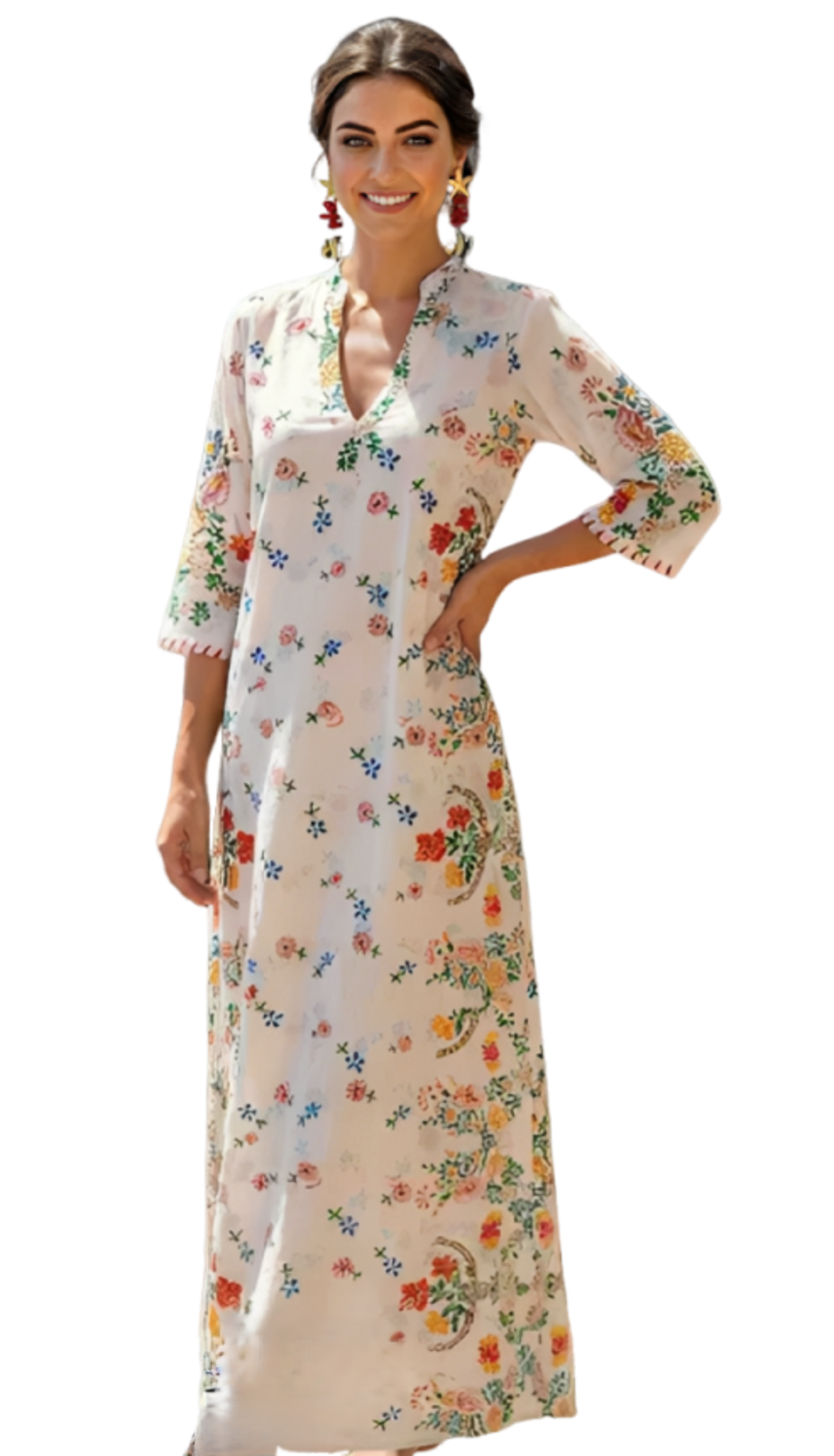 Kaftan Largo algodon - Antica Sartoria by Giacomo Cinque