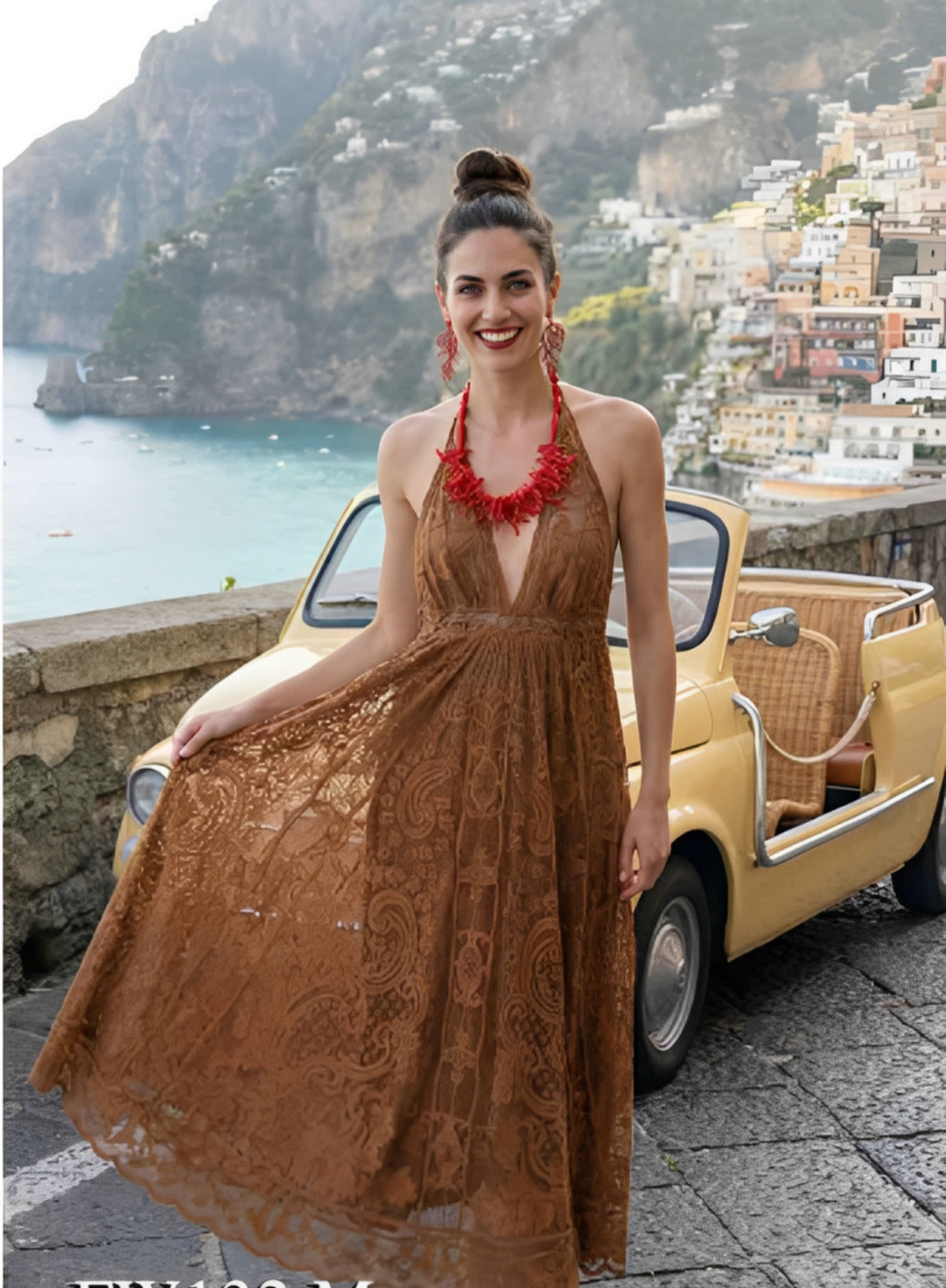 Vestido Capri 32 Antica Sartoria by Giacomo Cinque