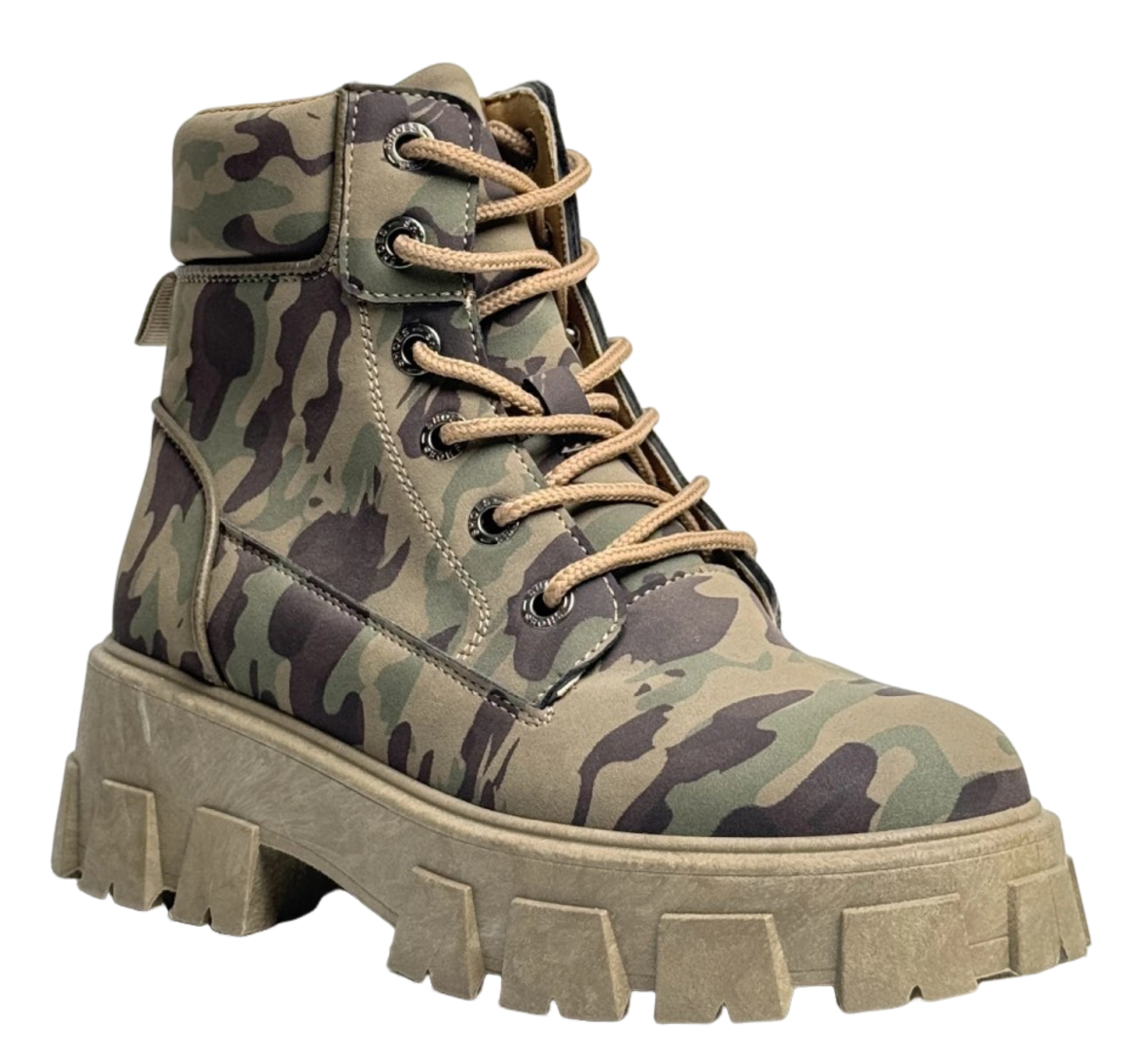 Borcegos Camuflados - Miro Boho Chic