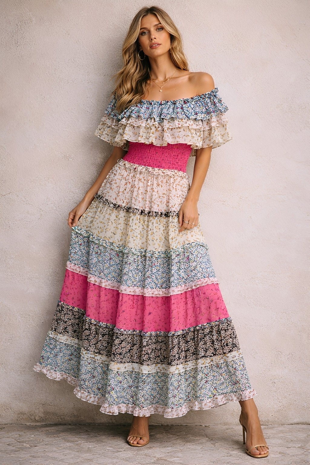 Vestido Las Dalias 53 - Miro Boho Chic