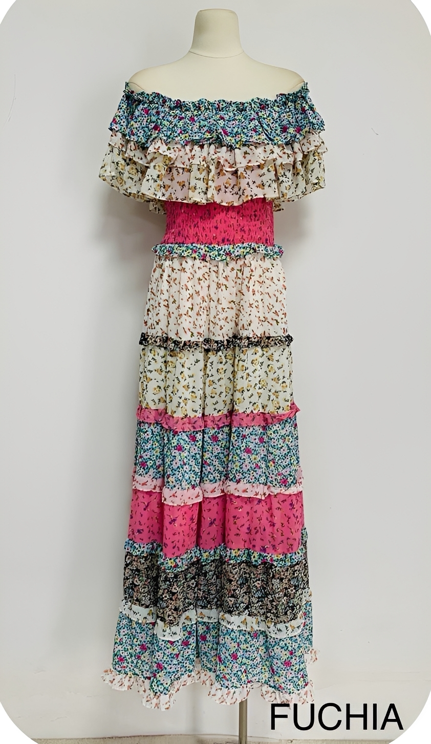 Vestido Las Dalias 53 - Miro Boho Chic