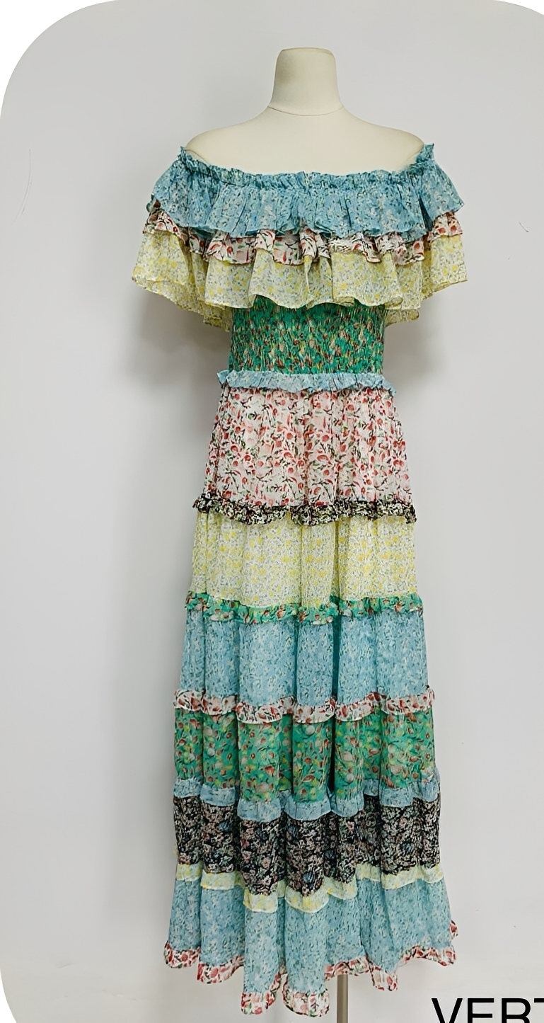 Vestido Las Dalias 53 - Miro Boho Chic