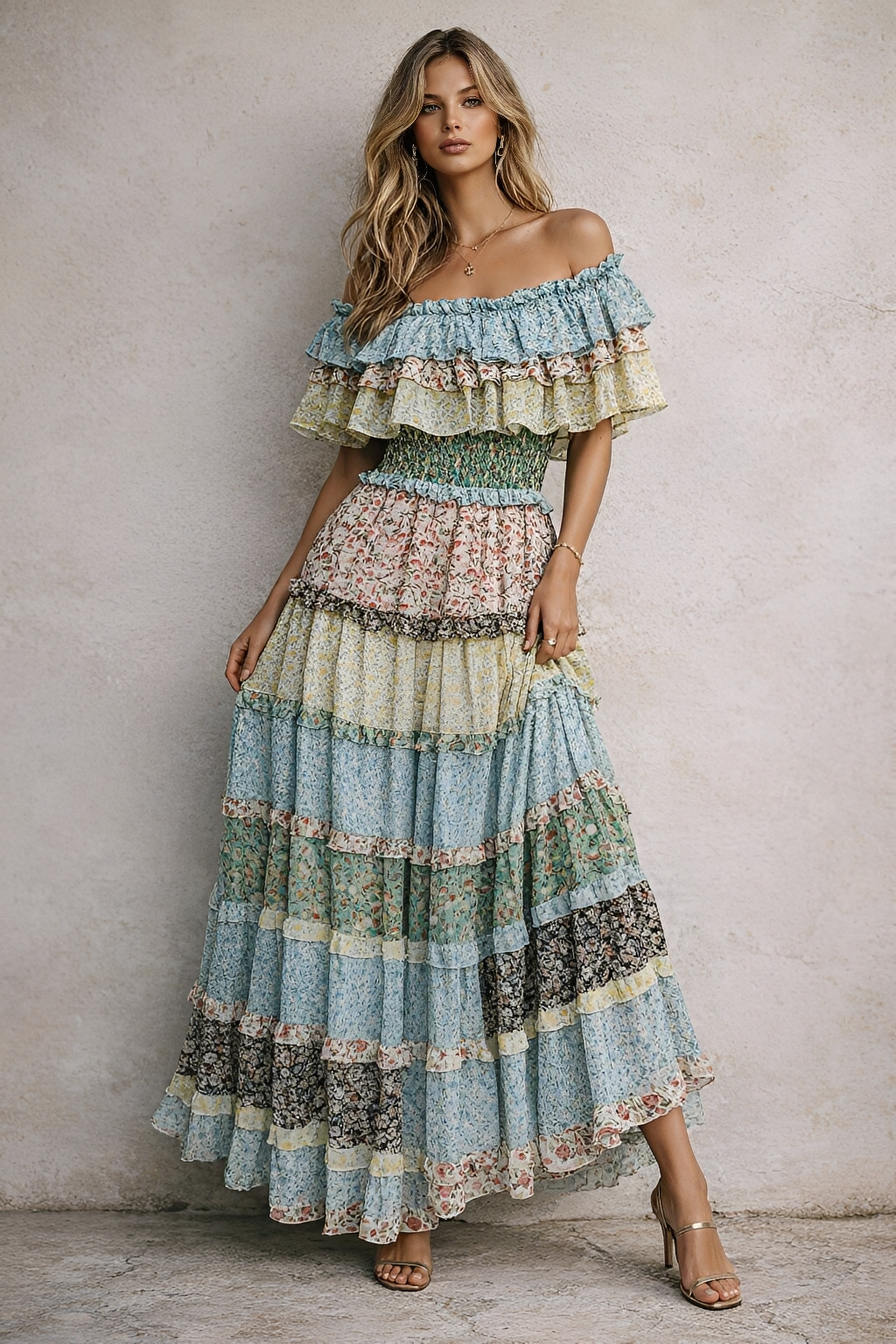 Vestido Las Dalias 53 - Miro Boho Chic