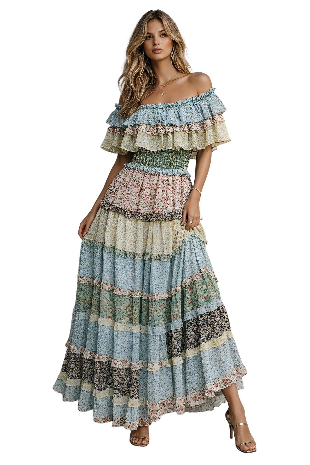 Vestido Las Dalias 53 - Miro Boho Chic