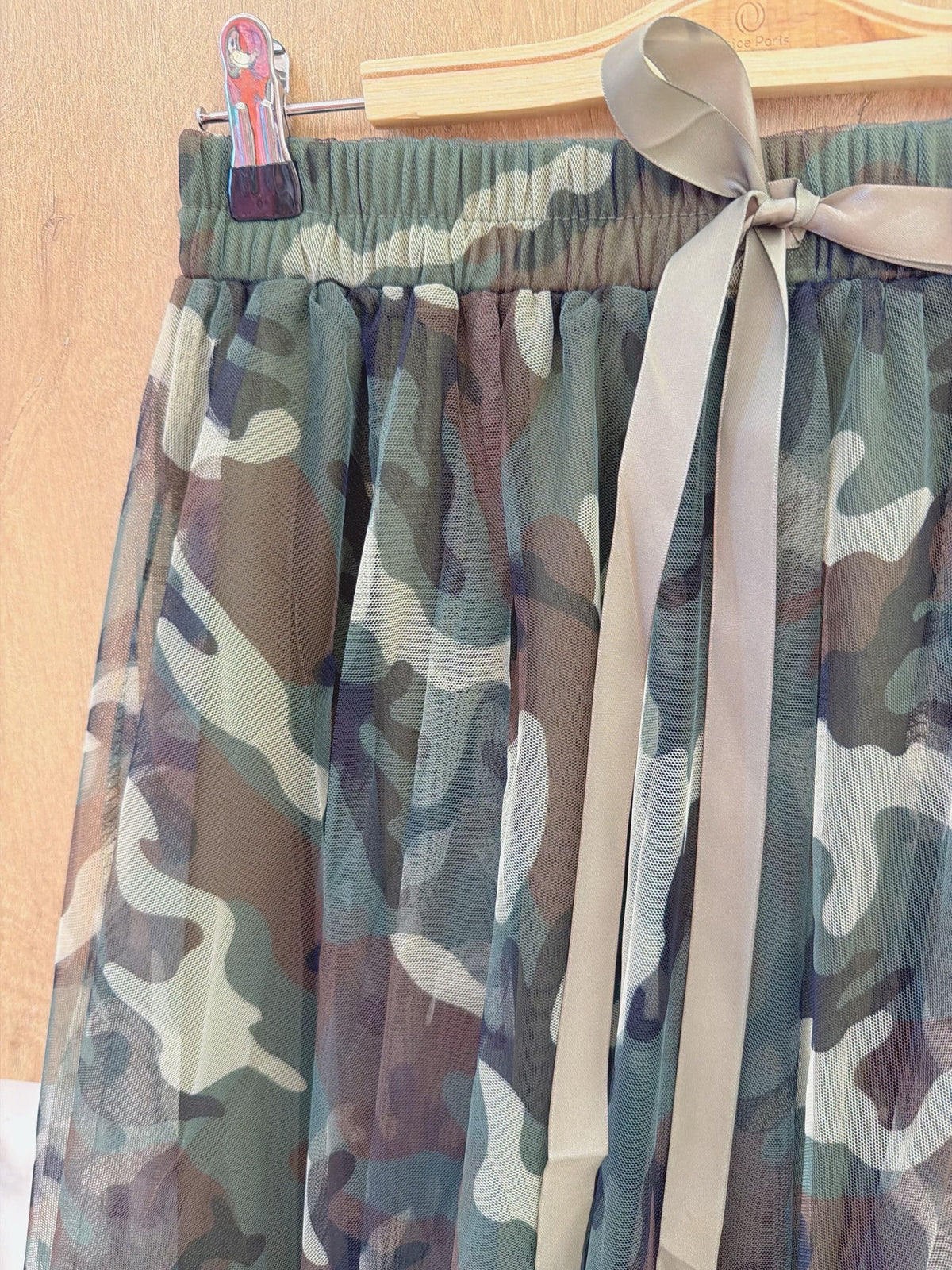 Falda de tul camuflada | Miró Boho Chic