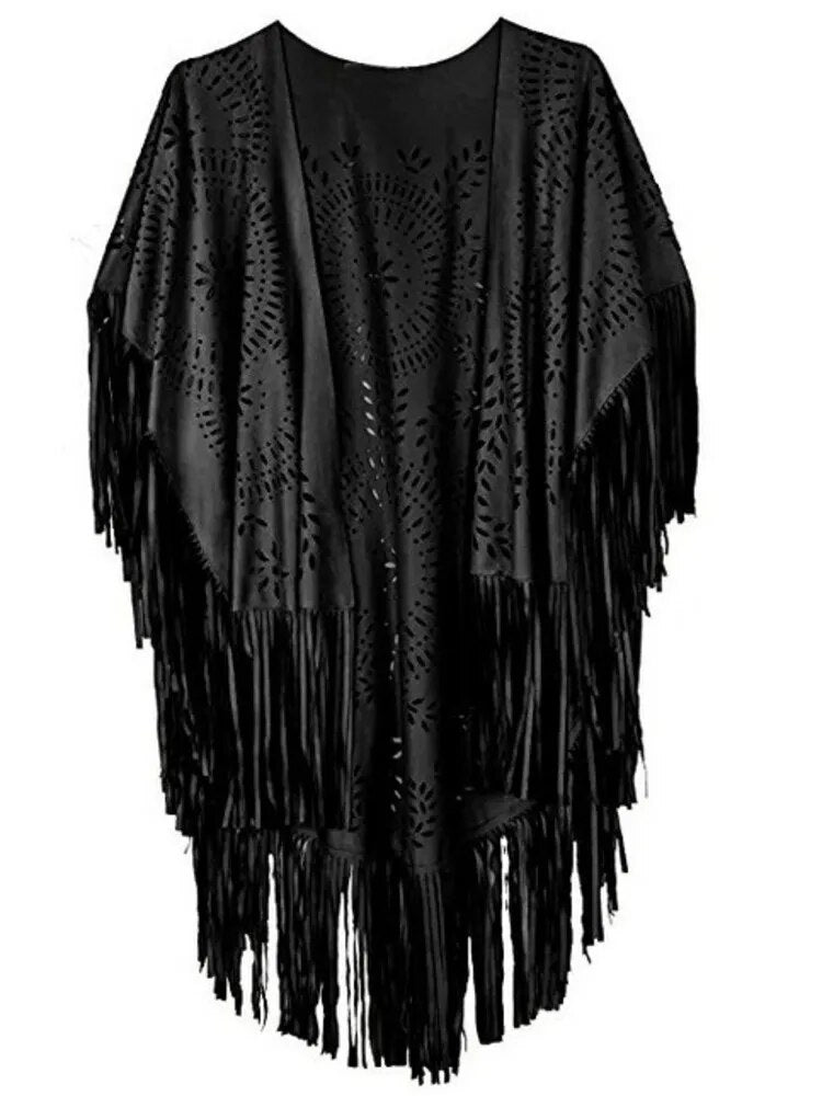 Porto gestanzter Schal – Miro Boho Chic