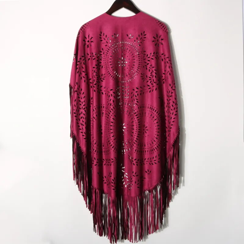 Porto gestanzter Schal – Miro Boho Chic