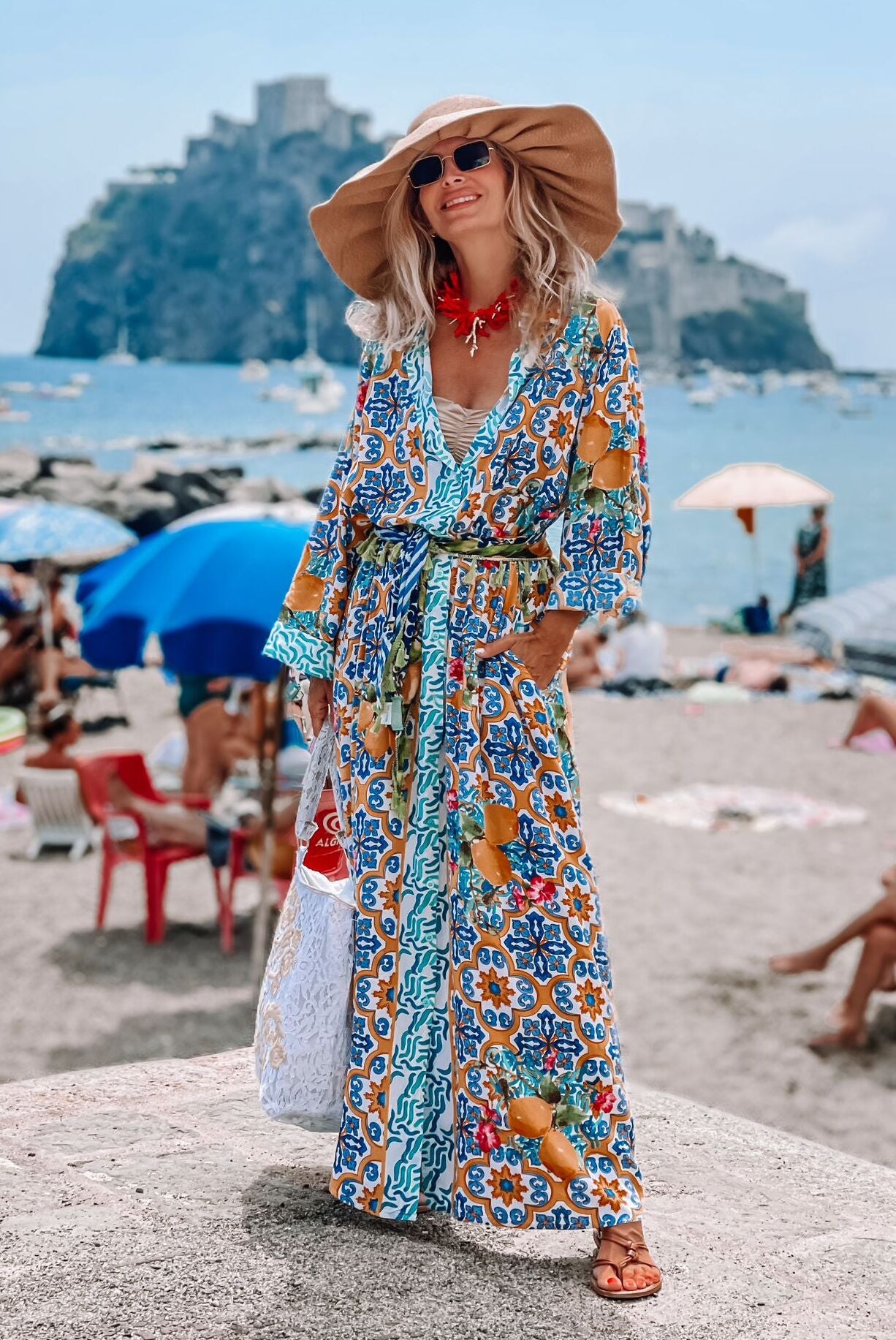 Vestido camisero Sicilia Antica Sartoria