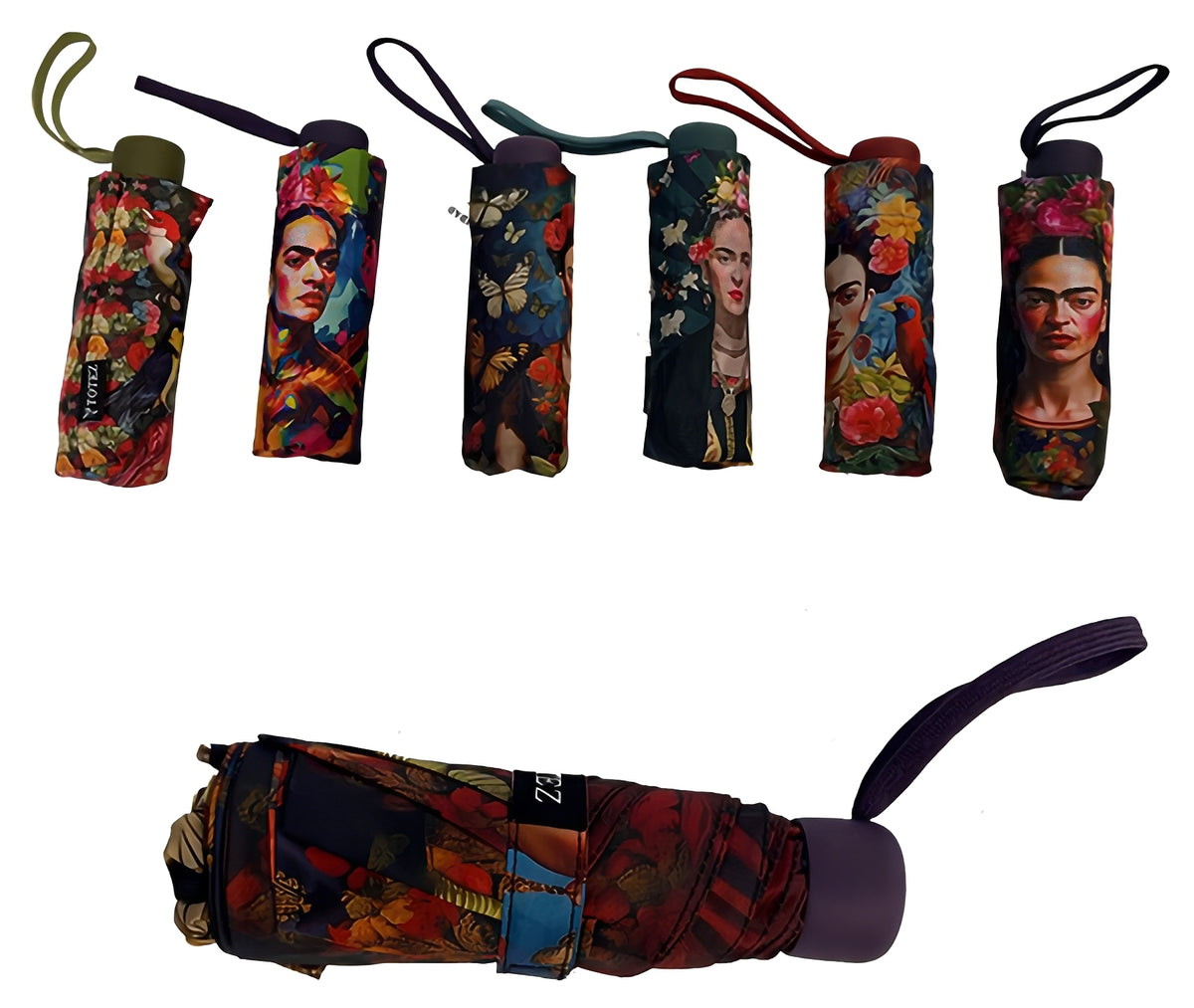 Miro Boho Chic - Paraguas automatico Frida Mini