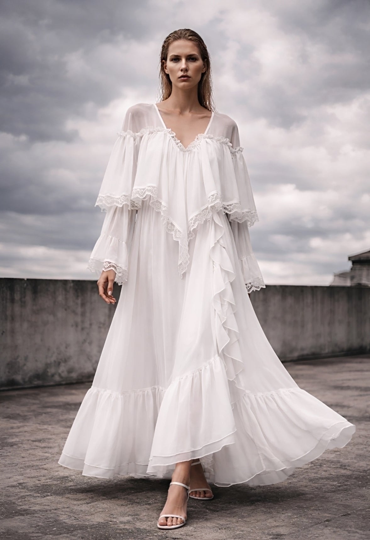 Creta Kleid 31 - Boho Chic Braut